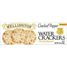 WELLINGTON CRACKER WTR CRKD PPPR, 4.4 OZ