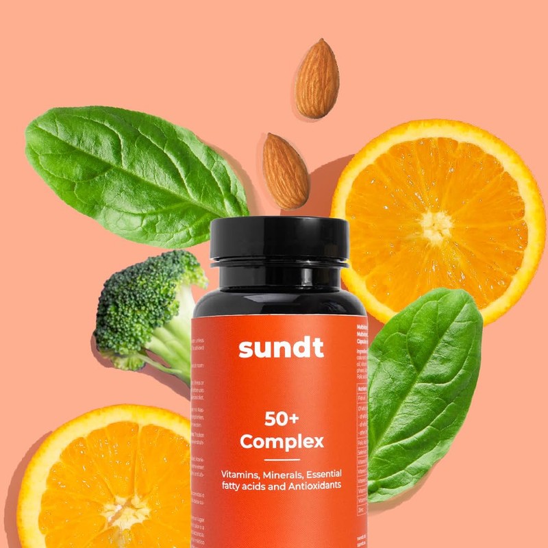 Multi Komplex 50+ Softgel-Kapseln | Omega-3 mit EPA & DHA,