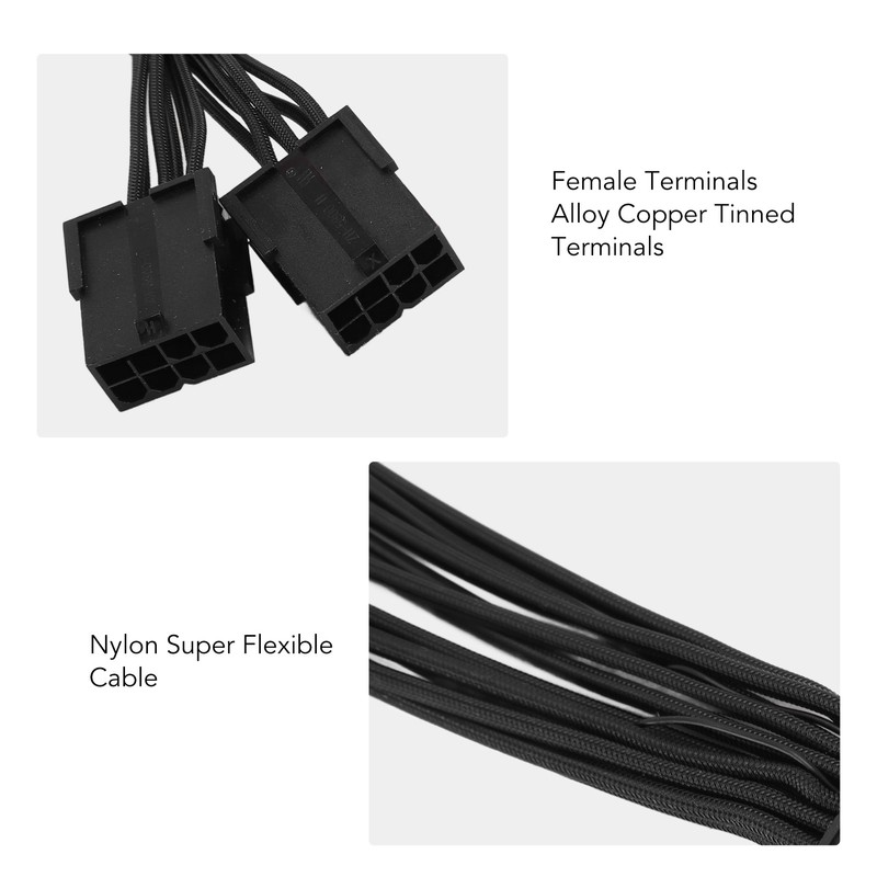 12VHPWR PCI E 5.0 Extension Cable 16Pin Male to PCIE