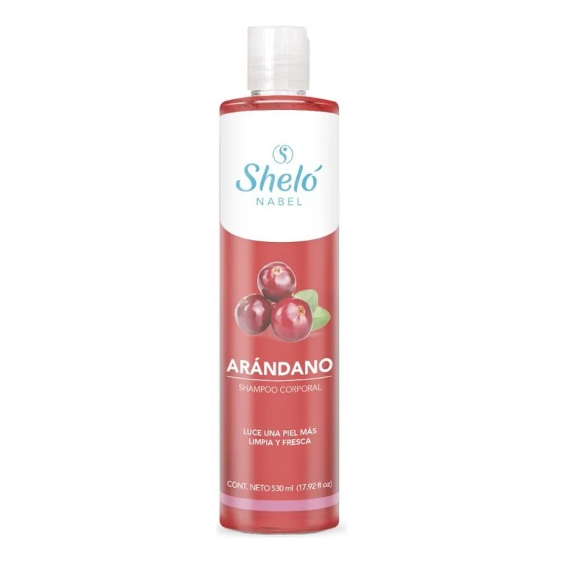 Shampoo Corporal Arándano, Piel Limpia Y Fresca Antioxidante