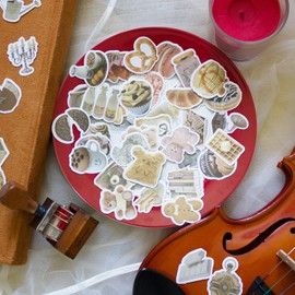 Childhood Memories - Retro Small Journaling Materials - Emotion Stickers - 60 Sheets