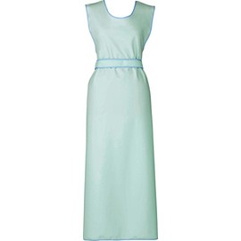 Blue Bath Aid Apron Free Blue