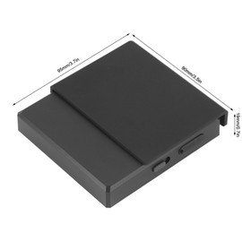 Digital Coffee Scale with Timer 3 Modes High Accuracy 900mAh Type C Charging Touch Control Mini Smart Kitchen Scale Black