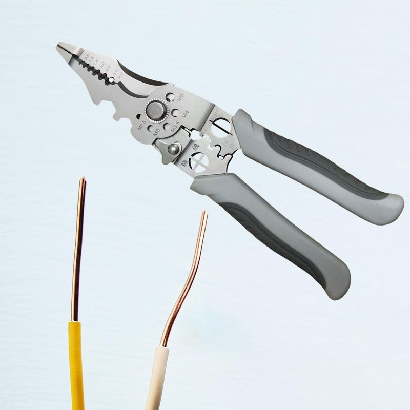 Colcolo Wire Stripper Wire Cutter Wiring Tool Professional Cutting Electricians