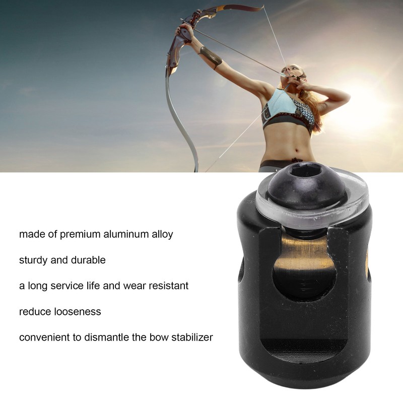 Bow Stabilizer Adapter Aluminum Alloy Archery Quick Disconnect Mounting Bracket