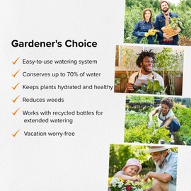 The Olla Company Classic Olla Watering Pot with Lid - Terracotta Self Watering Irrigation up to 3 ft in Diameter for Gardens, Raised Beds, and Large Pots - Vacation Friendly - Large