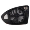 TRQ Right Mirror Glass Compatible with 2015-2021 Volkswagen Golf 2015-2019