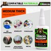GREEGEL 4 Oz Medium Thick Liquid Clear Super Glue +