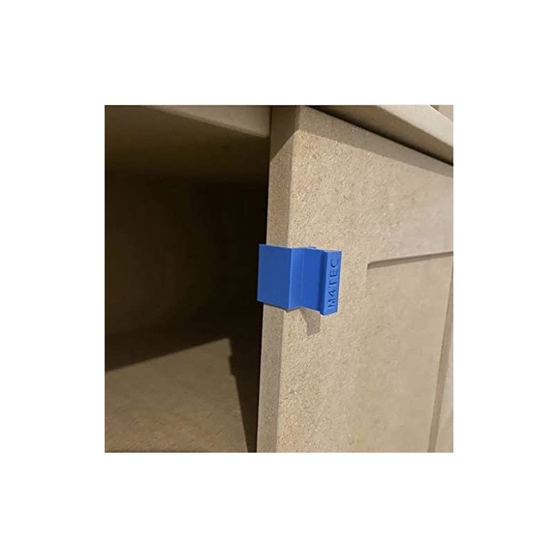 M4TEC Temporary T-Pull Kitchen Cupboard Handles - 18mm Pack of