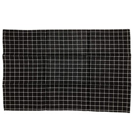 Wrapables® 100% Cotton Kitchen Dish Towels (Set of 3), Black