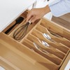 KitchenEdge Silverware Organizer - Cutlery, Flatware, and Utensil Holder for