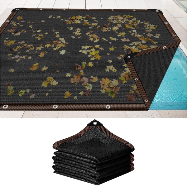 12ft Round Leaf Net Cover for Above Ground Pools -