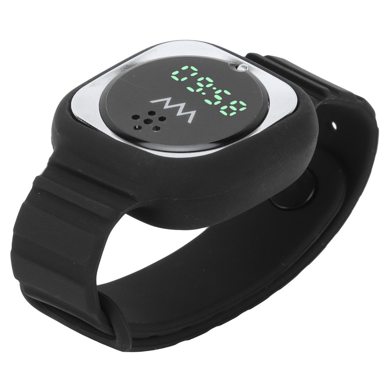 Ultrasonic Mosquito Repellent Bracelet with Time Display Anti Mosquito Wristband