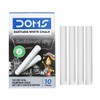 Doms Non-Toxic White Chalk | Extra Bright, Smooth & Long