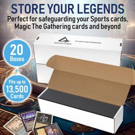 Premium Cardboard Storage Boxes For Trading Card | Card Box TCG, Trading Card Storage Box, TCG Card Storage Box, MTG Card Box, Sports Card Storage Box, Card Organizer Box, Trading Card Boxes.