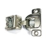 Merriway BH06213 (2 Pcs) Silver Tone Face Frame Cabinet Hinge