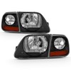 ACANII - For Black 1997-2003 Ford F150 Expedition Lightning Style