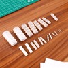 Quickun Plastic Hose Barb Fitting, 1/8" x 1/8" Barbed Splicer