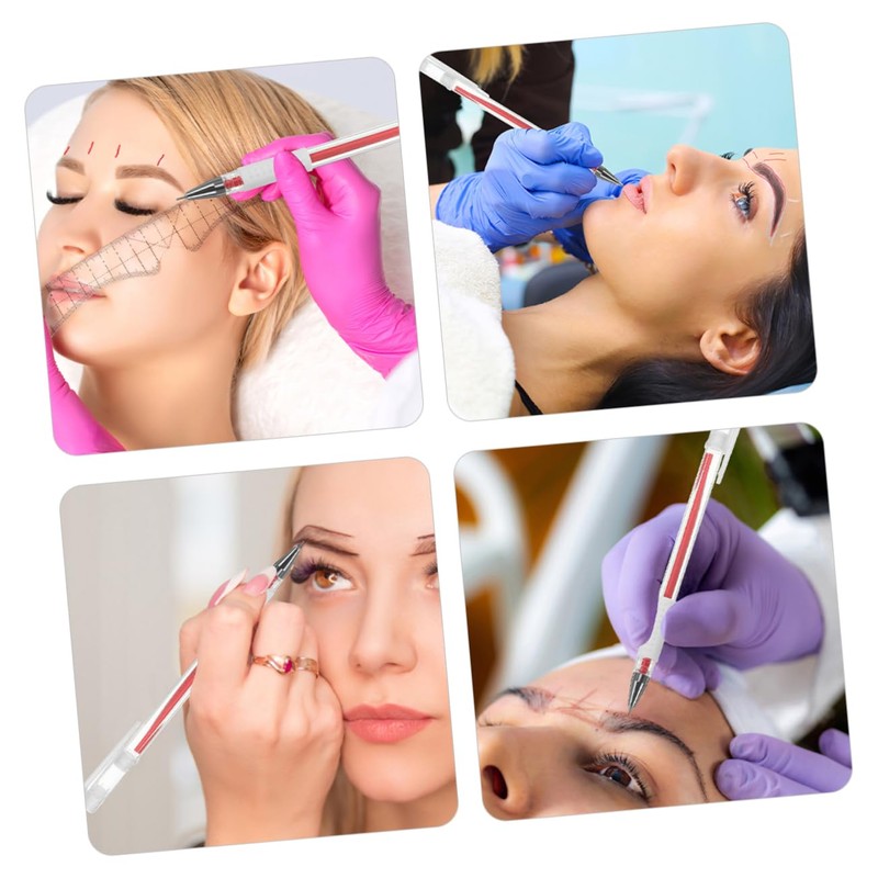 Ipetboom Non-slip Eyebrow Pencil Pcs Marking Pens Microblading for Tattooing