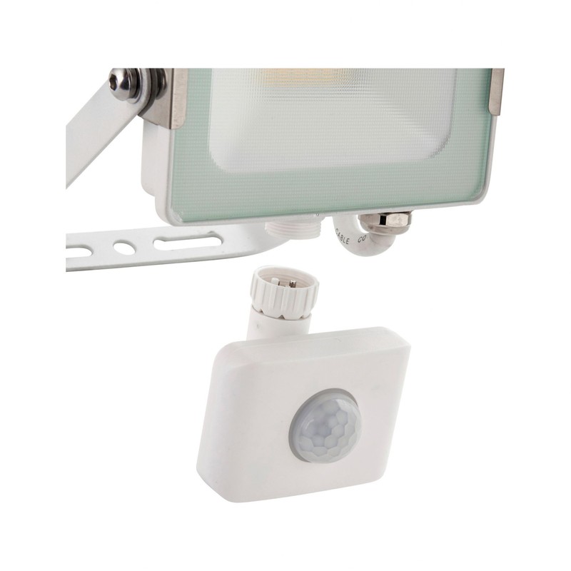 Saxby 98447 Salde PIR Sensor, IP65, Matt White, 10m Max,