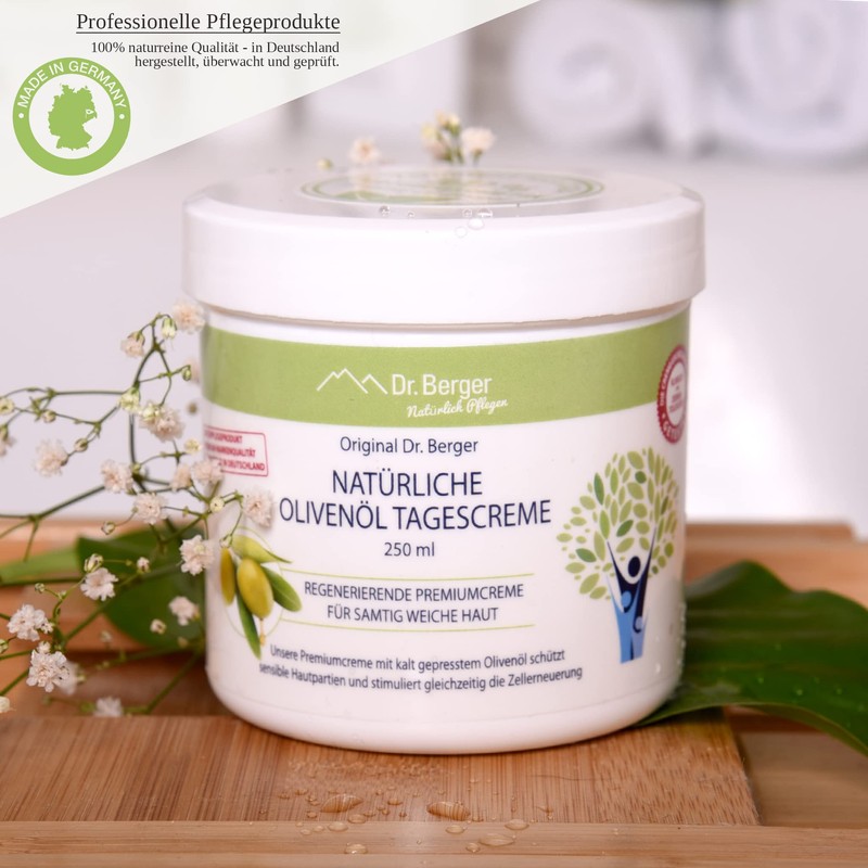 Dr.Berger Natural Olive Oil Day Cream for Velvety Soft Skin