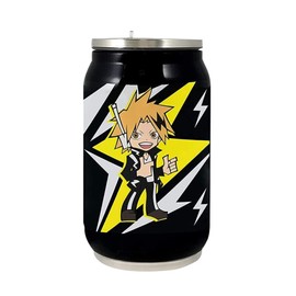 My Hero Academia Denki Travel Can, 9 oz, 14+, Shonen Jump Travel Can, by Just Funky