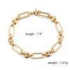 14k Gold Filled Coffee Beans Livit Chain Bracelet for Women