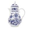Eschenbach Porzellan Group Romantika Zwiebelmuster Kaffeekanne 1,40 L, Porzellan, 1
