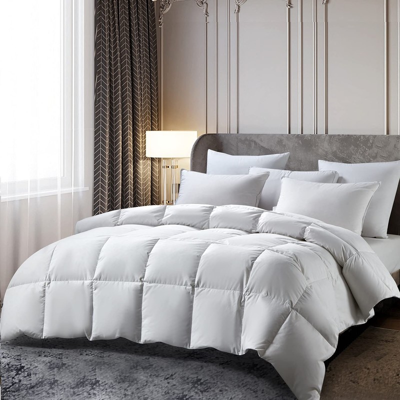 Beautyrest All Season White Down and Feather Comforter-Medium Weight with