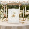 Dadoudou 50 Set Wedding Invitation Kit, Pre-Folded Vellum Jackets for