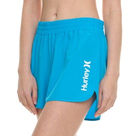 Hurley 5" Swim Board Shorts for Women, Swim Shorts Women, Swimming Bottoms with Pockets Turquoise
