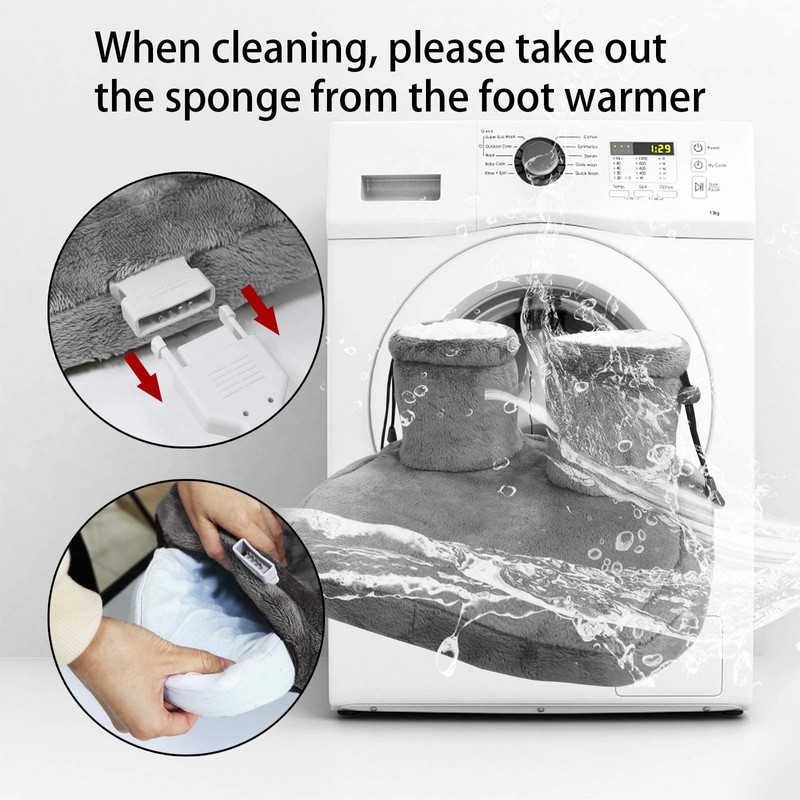 Electric Foot Warmer, Electric Foot Heat Machine for Men and