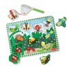 Melissa & Doug Magnetic Wooden Bug-Catching Puzzle Game (10 pcs)