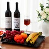 Uiifan 6 Pcs Non Slip Serving Tray with Handles 16.8