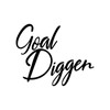 World Design Goal Digger Laptop Corner Decal