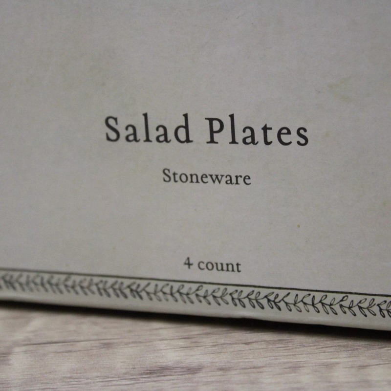 John Derian Target Thanksgiving Fall Feather Salad Plates Set Of