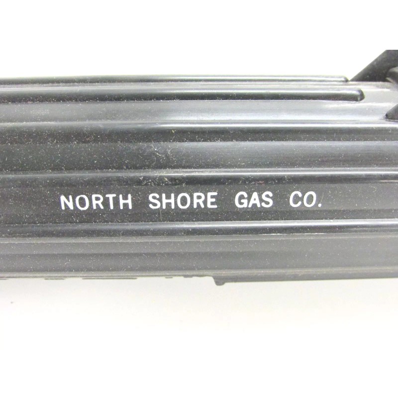 FULTON NOS! FULTON PERMISSIBLE ELECTRIC FLASHLIGHT, "NORTH SHORE GAS CO.",