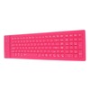 Foldable Silicone Keyboard 108 Keys Waterproof Full Sealing Design Mute