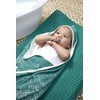 MEYCO Baby Hooded Towel Fine Lines, Bath Towel (2-Ply Soft