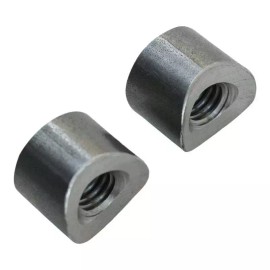 TC Bros Coped Steel Bungs 3/8-16 Threaded 1/2 inch Long by TC Bros