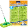 KEEPOW Reusable Microfiber Mop Pads Compatible with Swiffer Sweeper Mop,