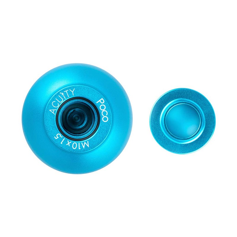 ACUITY Instruments Poco Low-Profile Shift Knob in Satin Teal Anodized