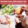 Professional #1071 Vegetable Peeler, Stainless Steel Fruit Potato Peeler, Swivel