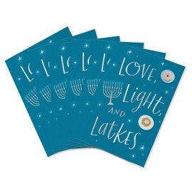 American Greetings Hanukkah Cards, Happy Hanukkah (6-Count)