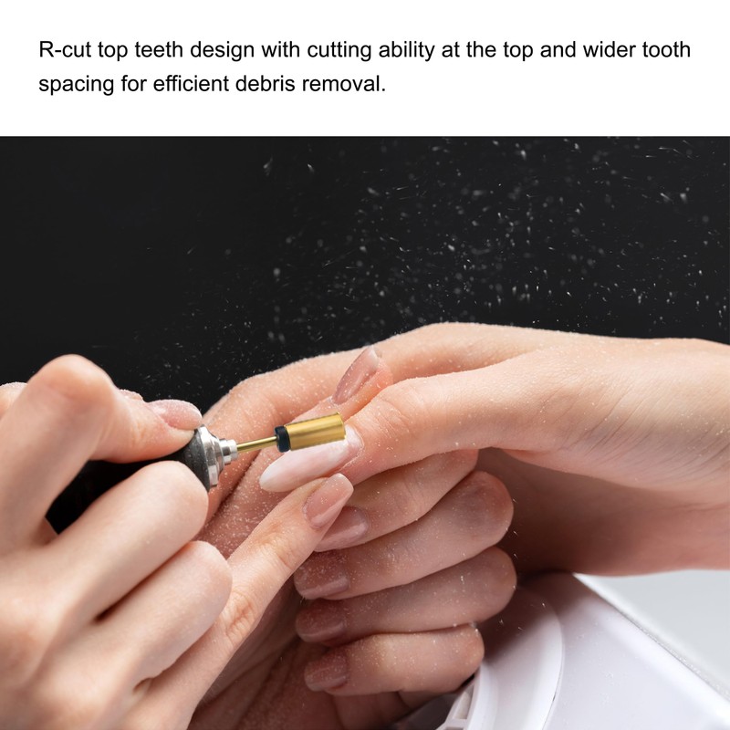 MIRACLE 3/32" Nail Drill Bits Large Barrel (3in1) for Electric