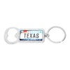 Texas Souvenir Keychain Metalic (Texas Bottle Opener Keychain)