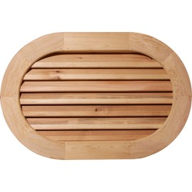 Ekena Millwork GVWRE22X1400SFPPI Horizontal Round Ended Gable Vent, 22"W x 14" (27"W x 19"H Frame Size), Primed Pine