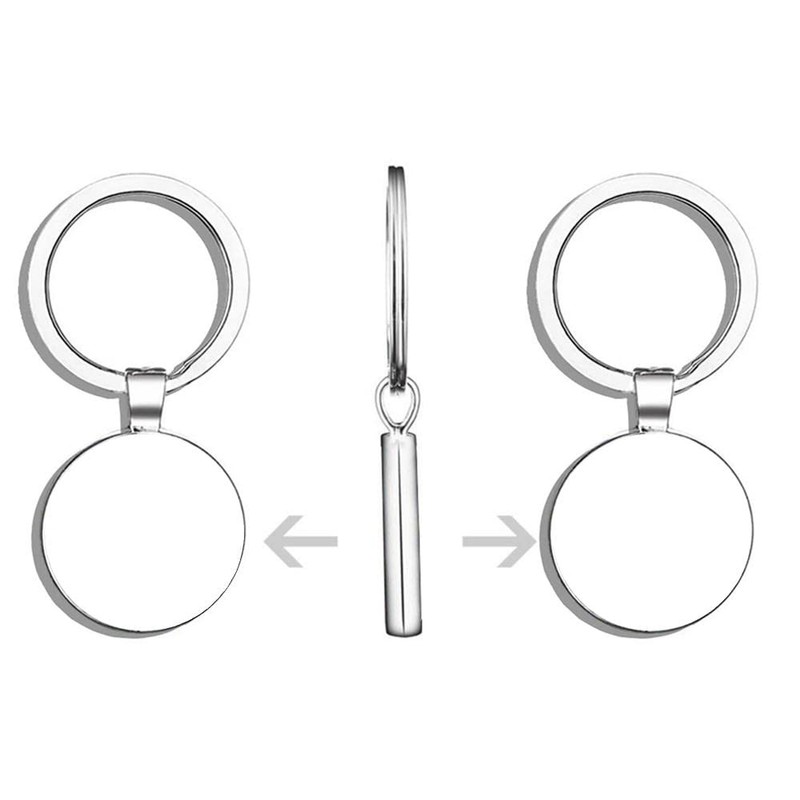 BKR Graphics cyberpunk edgerunners Metal Double Sided Key Chain Keychain