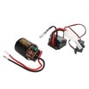 RC Brushed Motor ESC Kit External Carbon Brush Waterproof 540