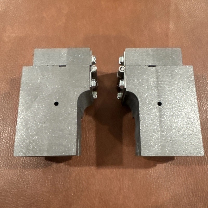 Harger Ultraweld RMJHTS3/16X 3/16” Tab Bond Rail Head Mold Pair